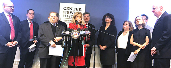 New York City News Rep. Carolyn B. Maloney Announces Historic Bipartisan Legislation on Holocaust Education